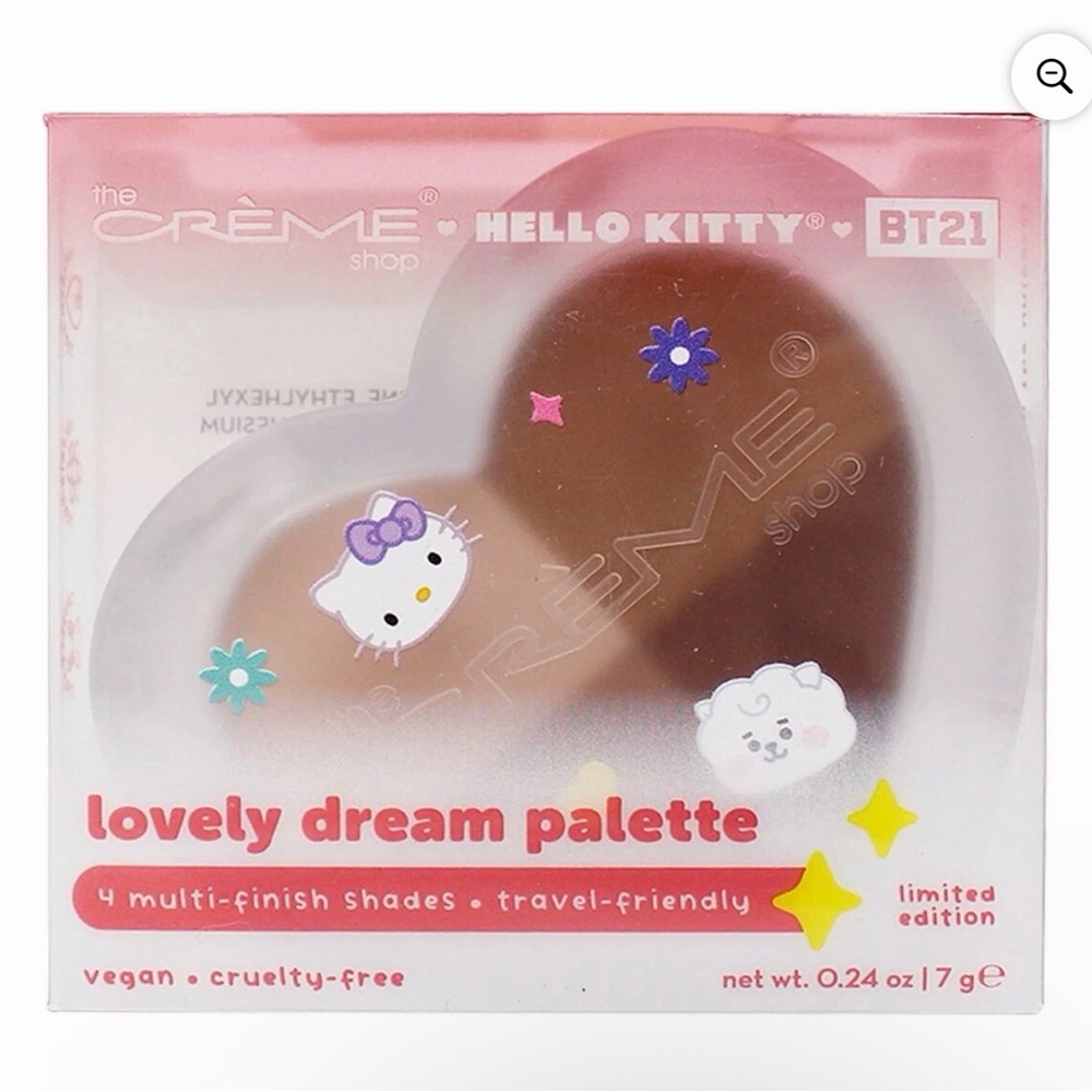 Hello Kitty Pink and White Lovely Dream Palette